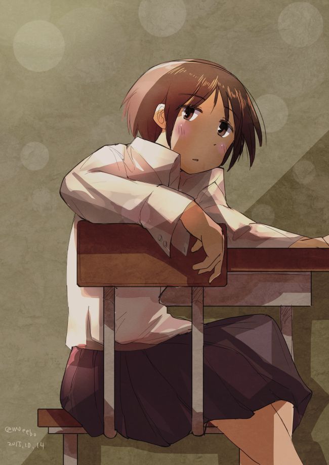 「私は夕暮れにやる気がない。」