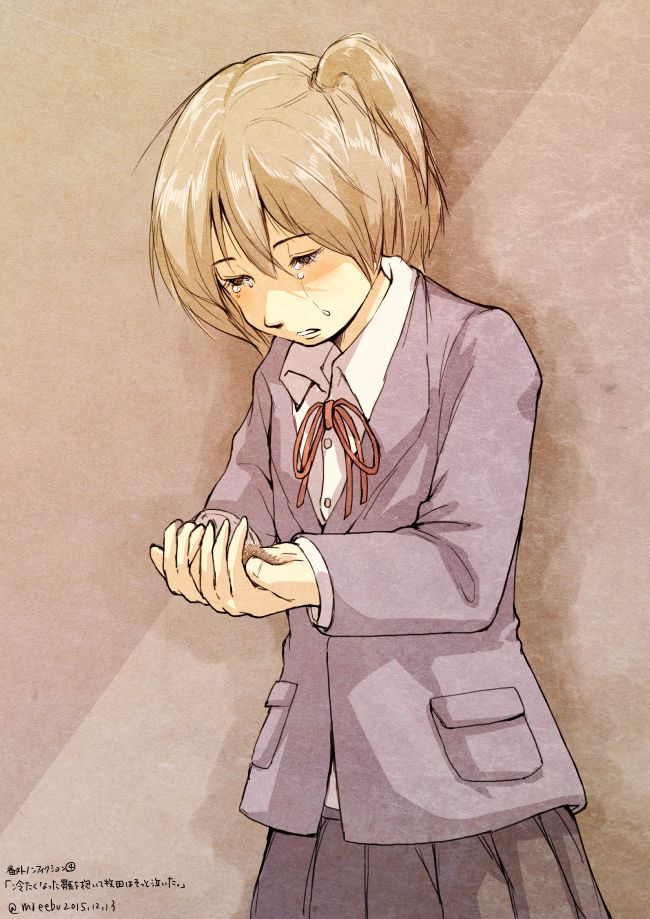 「マキタがそっと泣く。」