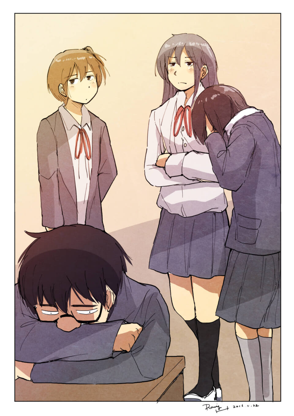「僕は頑なに蓋をして。」