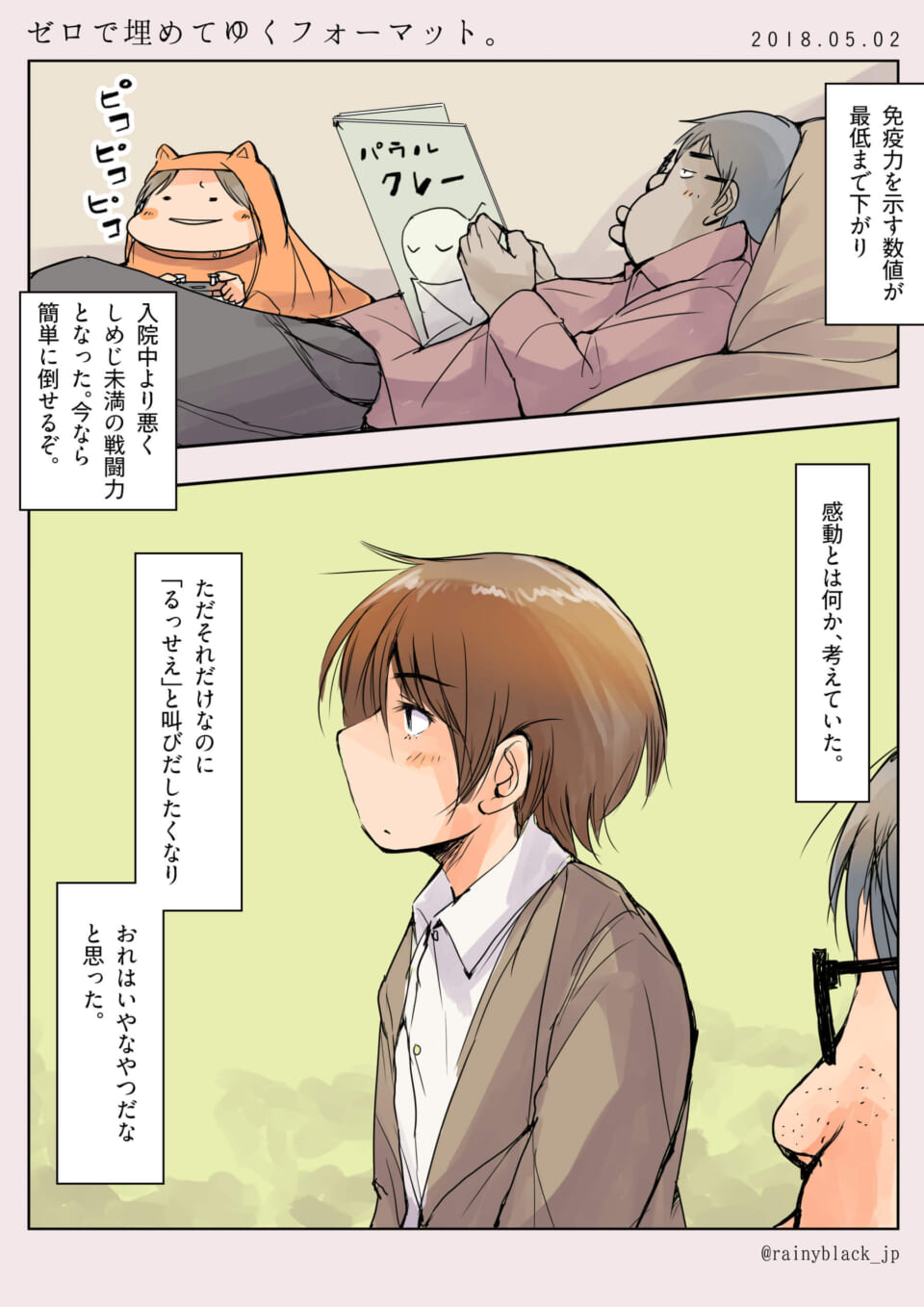ゼロで埋めてゆくフォーマット。