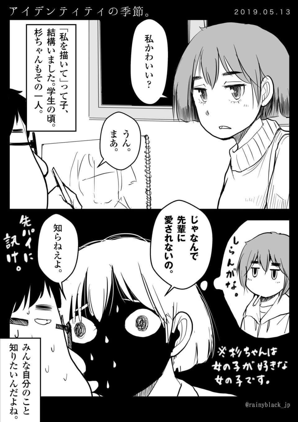 「アイデンティティの季節。」