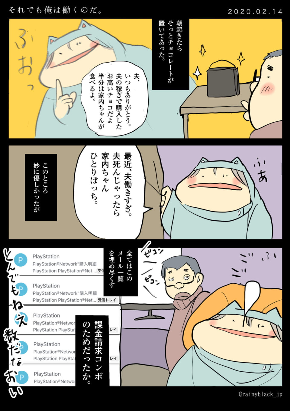 「それでも俺は働くのだ。」