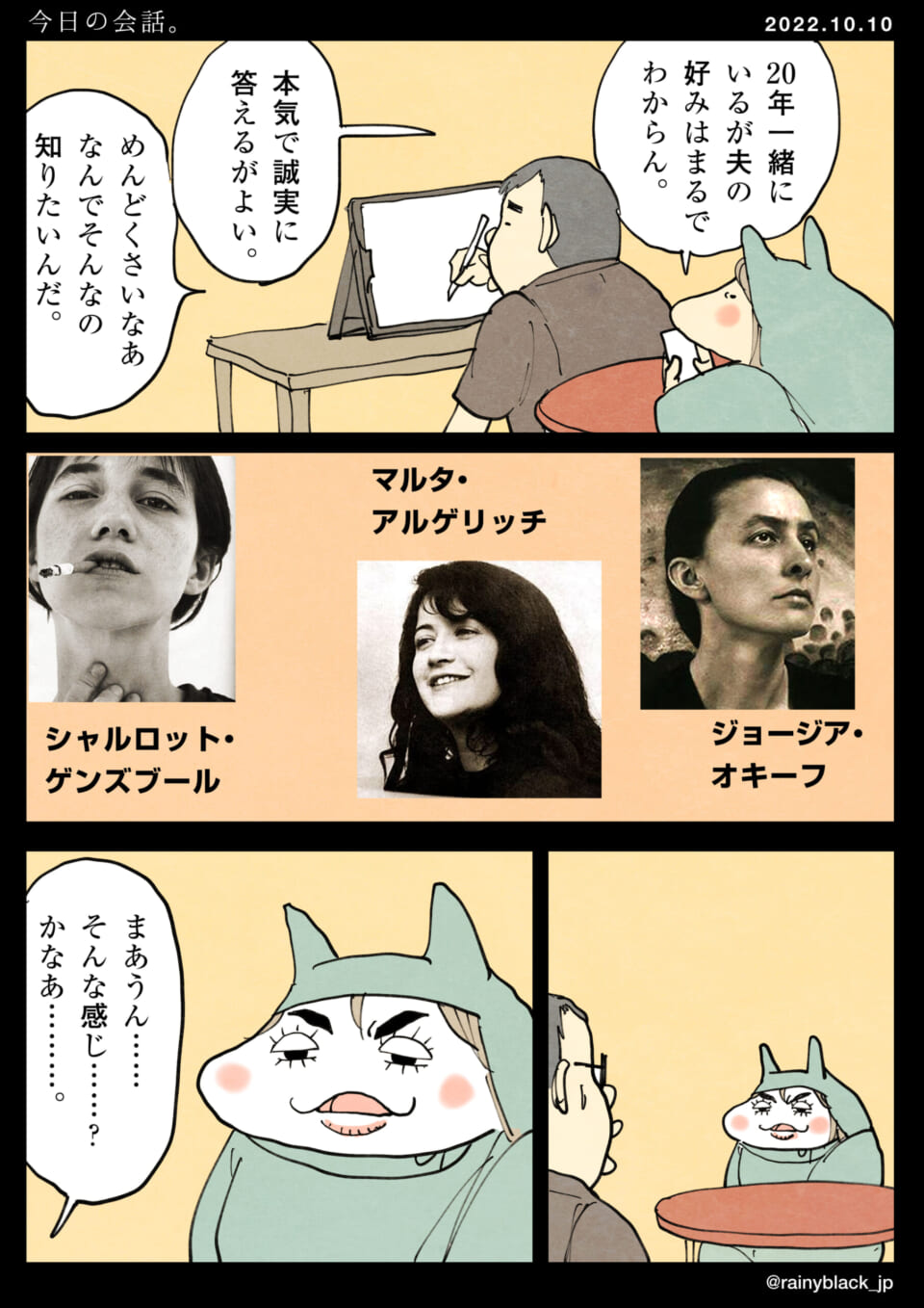 「今日の会話。」