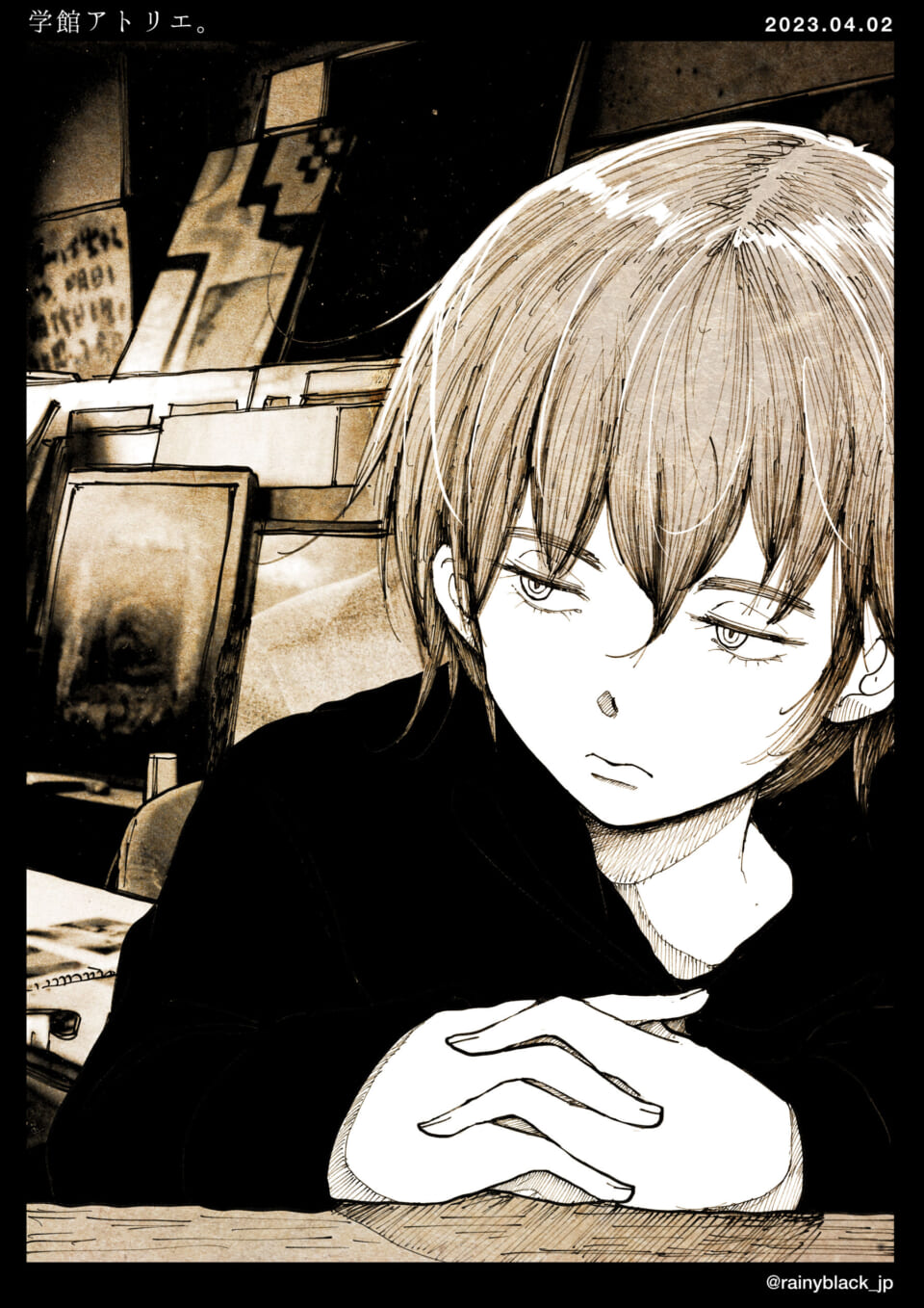 「学館アトリエ。」