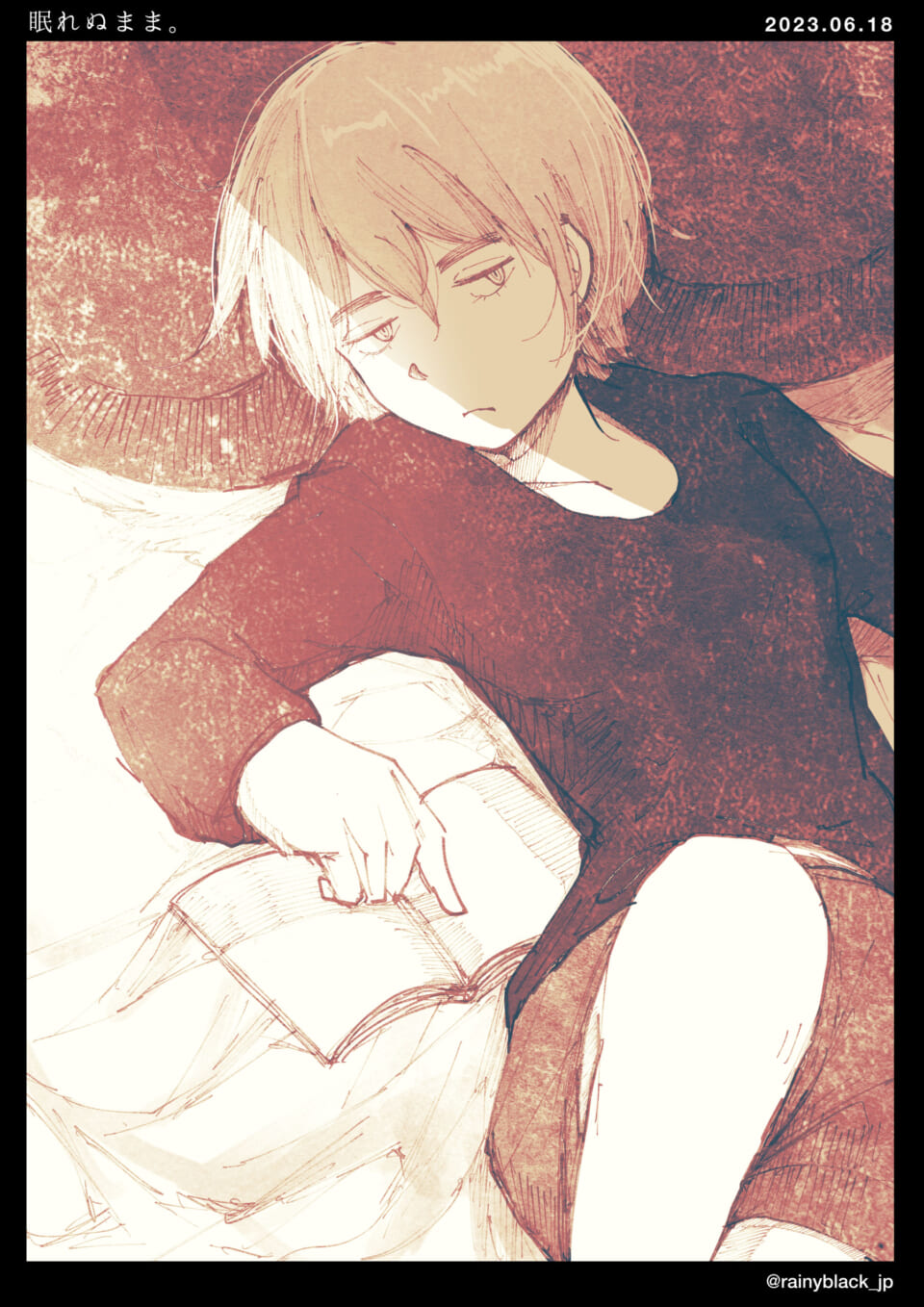 「眠れぬまま。」