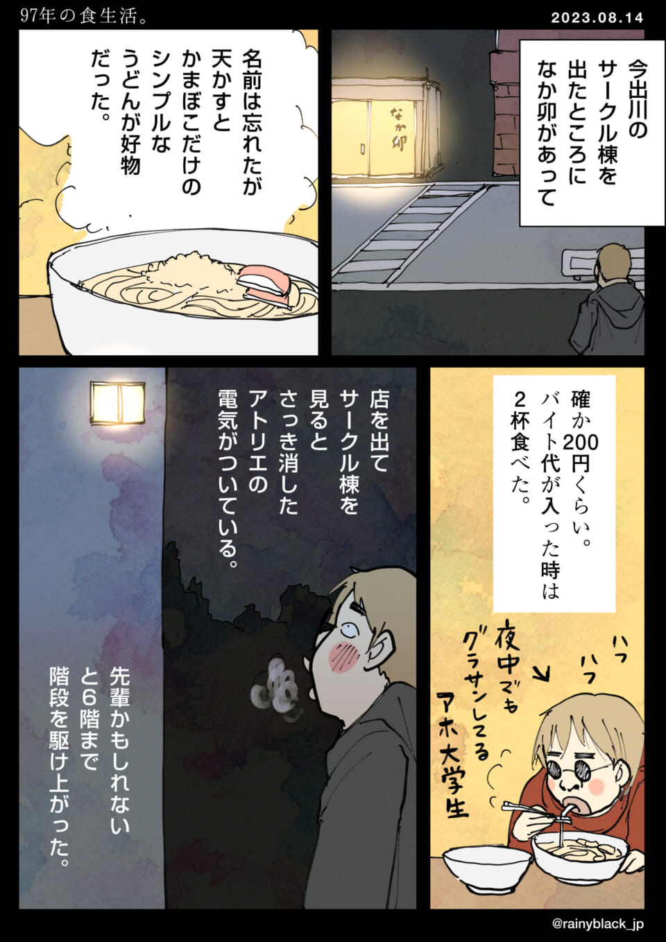 「97年の食生活。」
