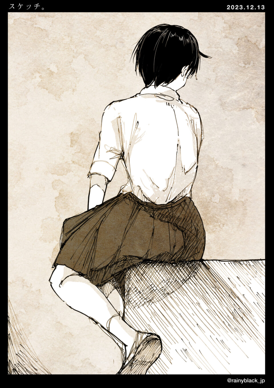 「スケッチ。」