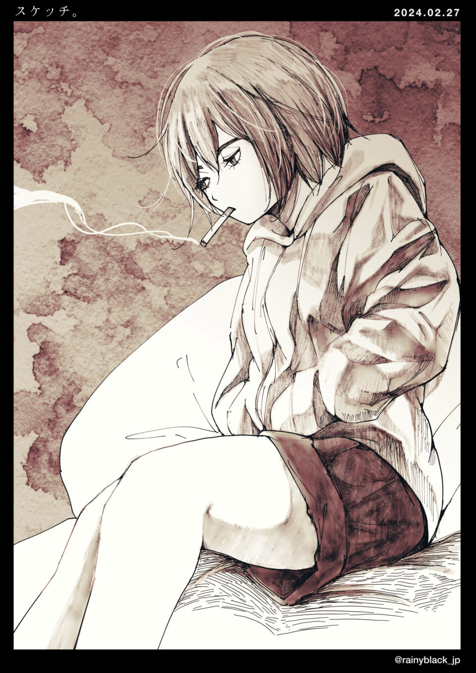 「スケッチ。」