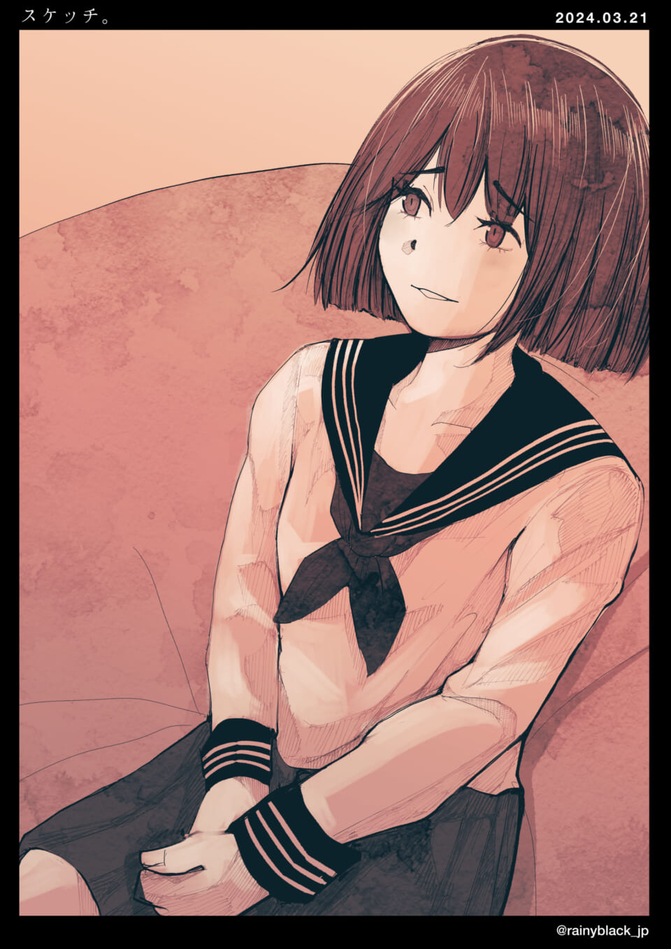 「スケッチ。」