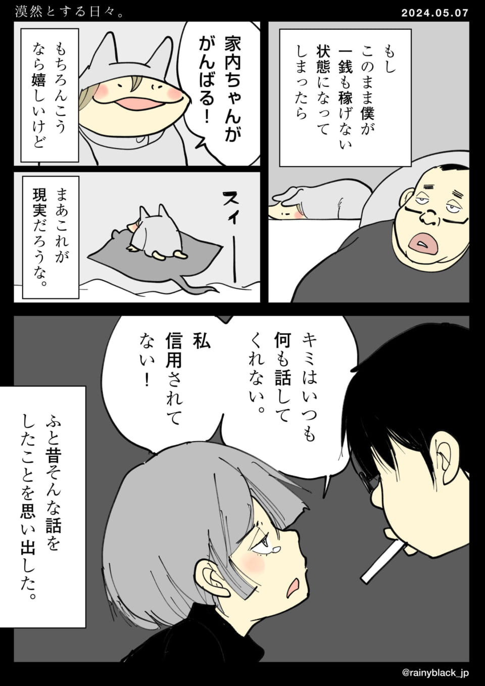 「漠然とする日々。」