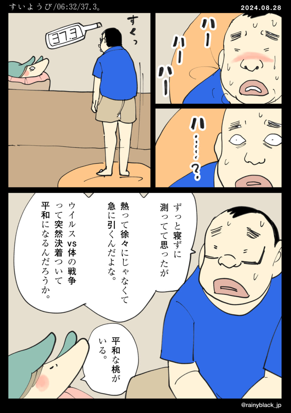 「すいようび/06:32/37.3。」