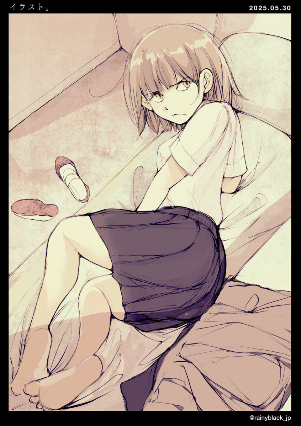 「イラスト。」